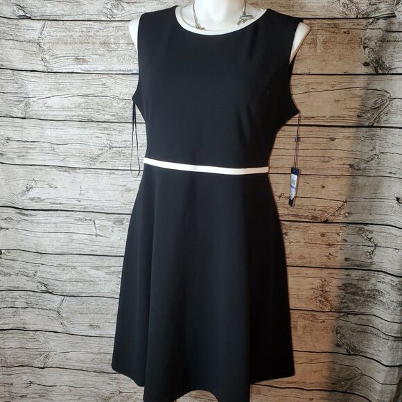 Tommy Hilfiger Black Women's Sz 18 Dress NWT - Picture 1 of 7